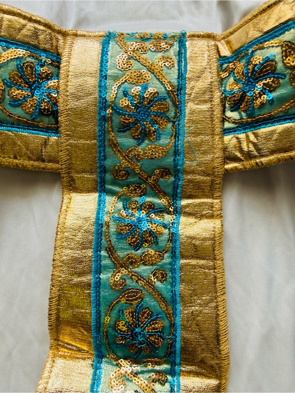 ๐ฉต๐ CLEOPATRA ๐๐ฉต 4PC GIRL COSTUME SIZE MEDIUM (8-10) ๐NWT๐ - Picture 5 of 14
